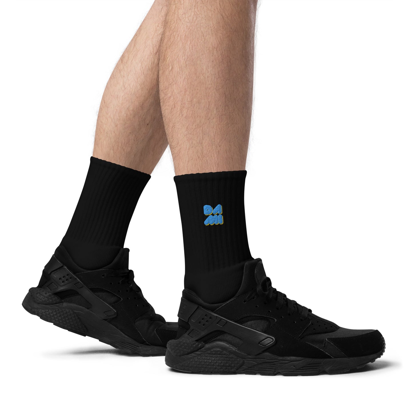 StitchCraft™ Embroidered Everyday Socks