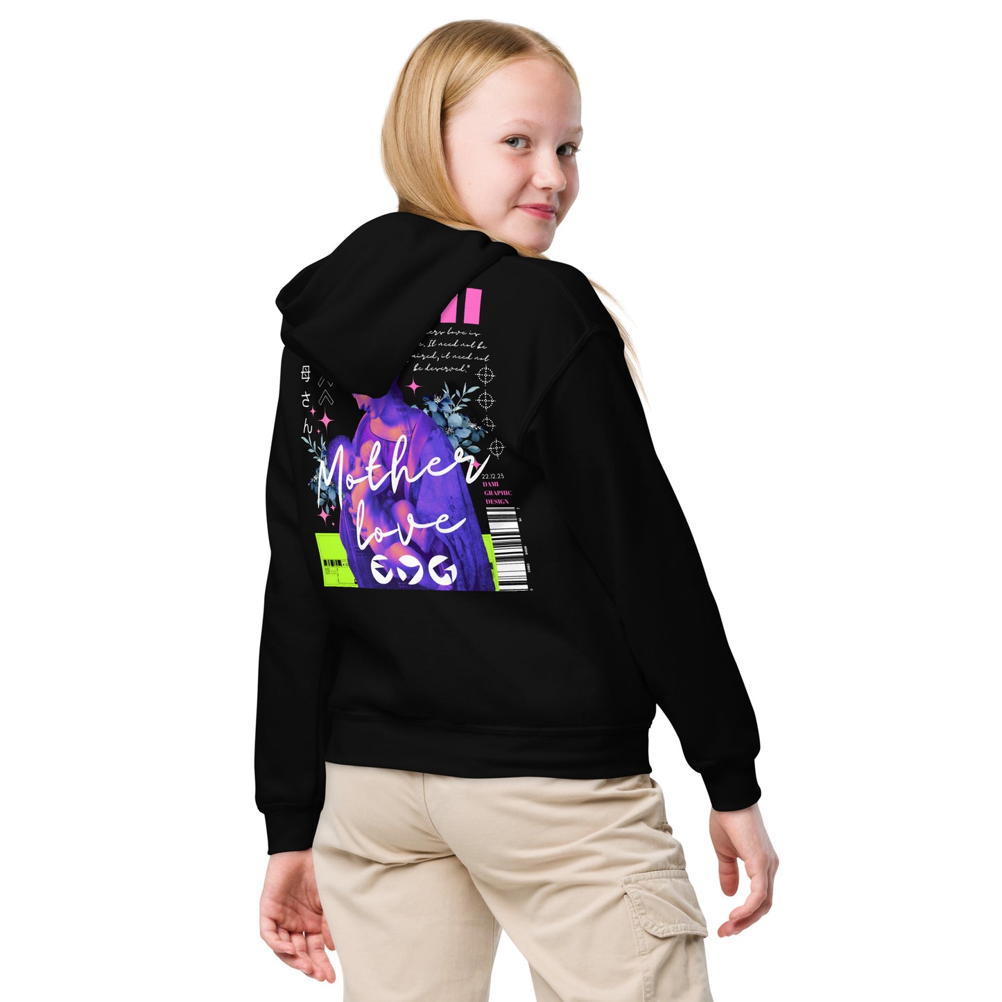 UrbanBlend™ Youth heavy blend hoodie - Mother Love