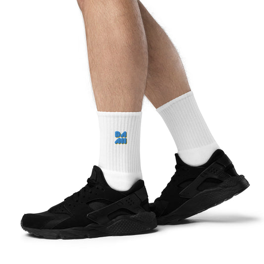 StitchCraft™ Embroidered Everyday Socks